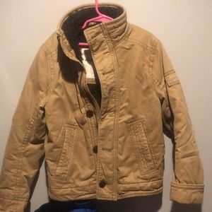Abercrombie kids boy small cargo jacket coat